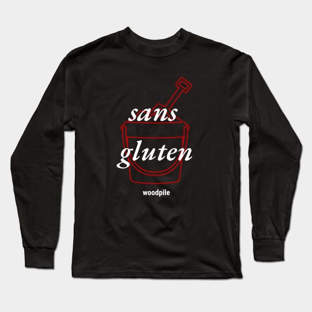 Gluten Free #3 Long Sleeve T-Shirt by Woodpile